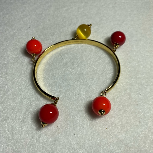 Kate Spade second nature cuff bracelet orange - Picture 4 of 10